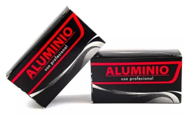 Papel Aluminio Rollo de 10cm x 50 metros Lyn